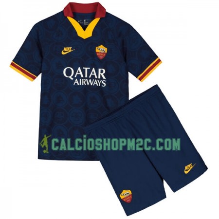 AS Roma Bambino Maglia Terza 2019/2020 Manica Corta (+ Pantaloncini)